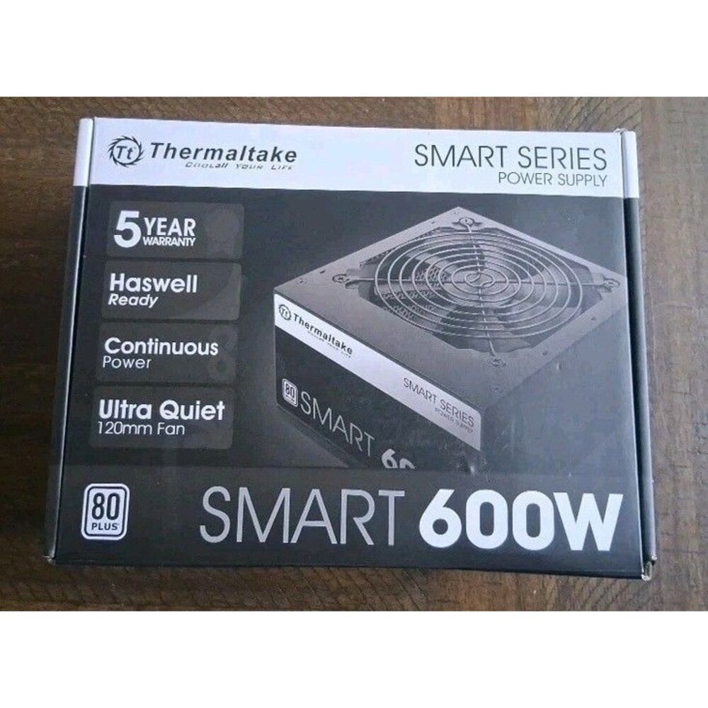 Thermaltake SMART 600W ATX 12V V2.3/EPS 12V 80 Plus